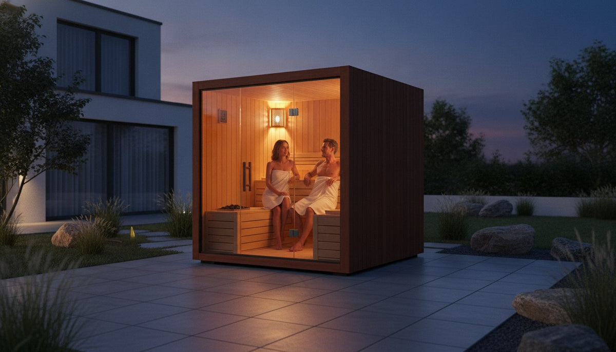 Cube Sauna für 2 Personen: Der ultimative Guide für kompakten Garten-Luxus - PALAZZINA WELLNESS