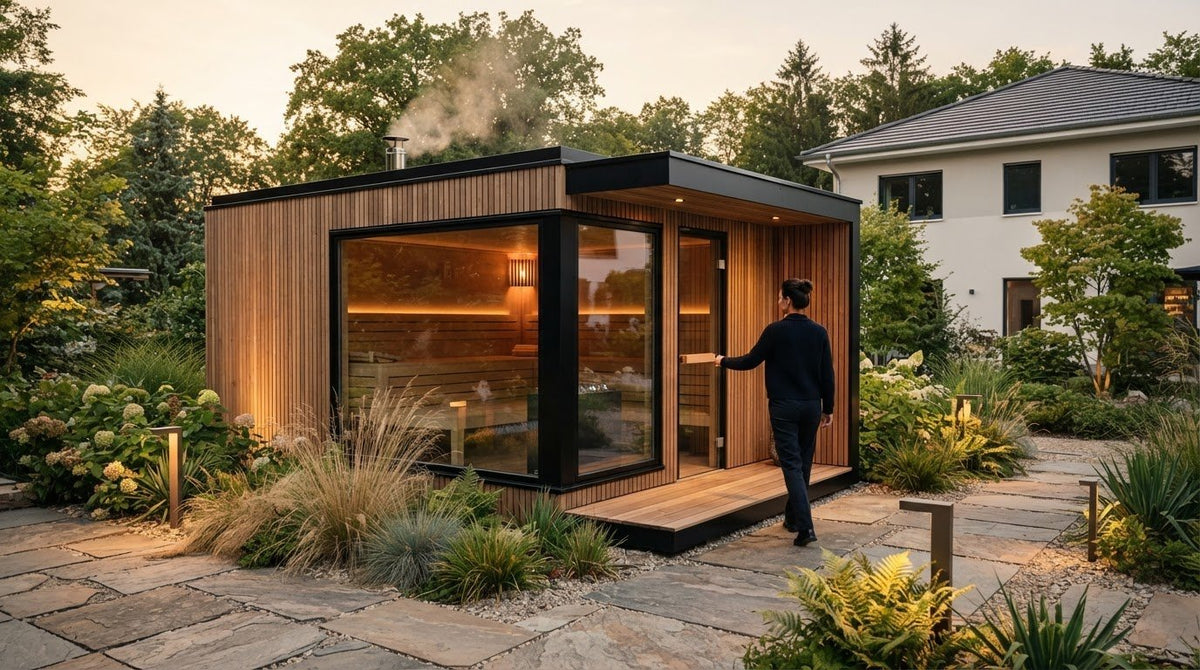 Designer Sauna für den Garten: So finden Sie das passende Modell - PALAZZINA WELLNESS