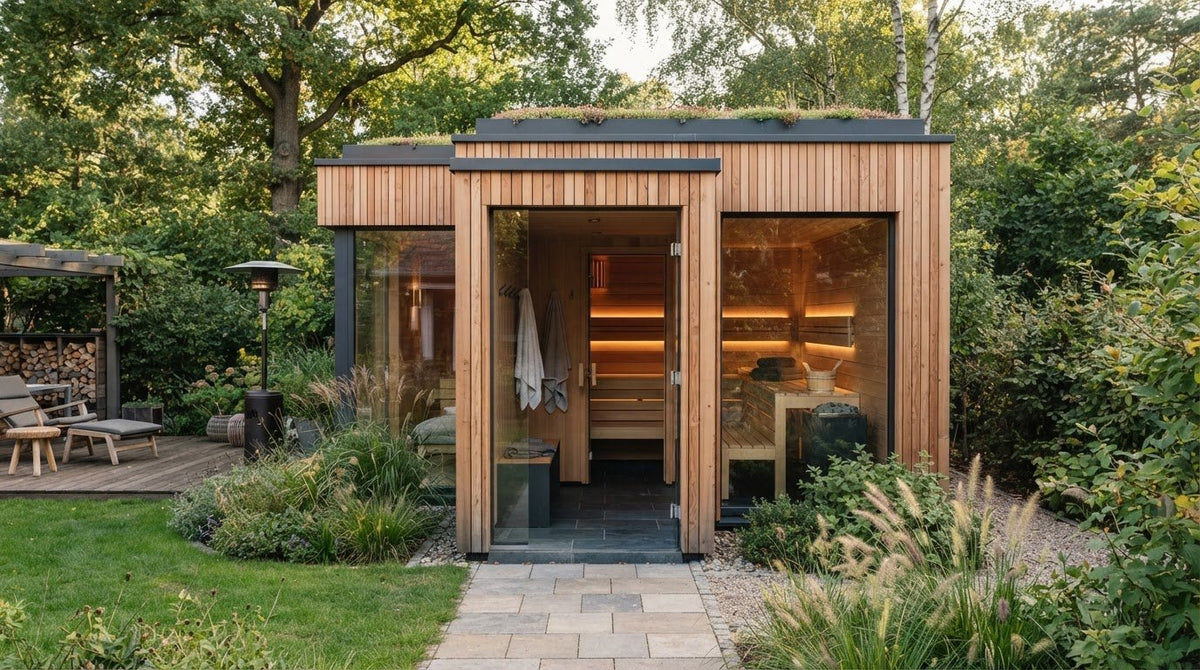 Gartenhaus mit Sauna und Vorraum: So finden Sie die passende Lösung - PALAZZINA WELLNESS