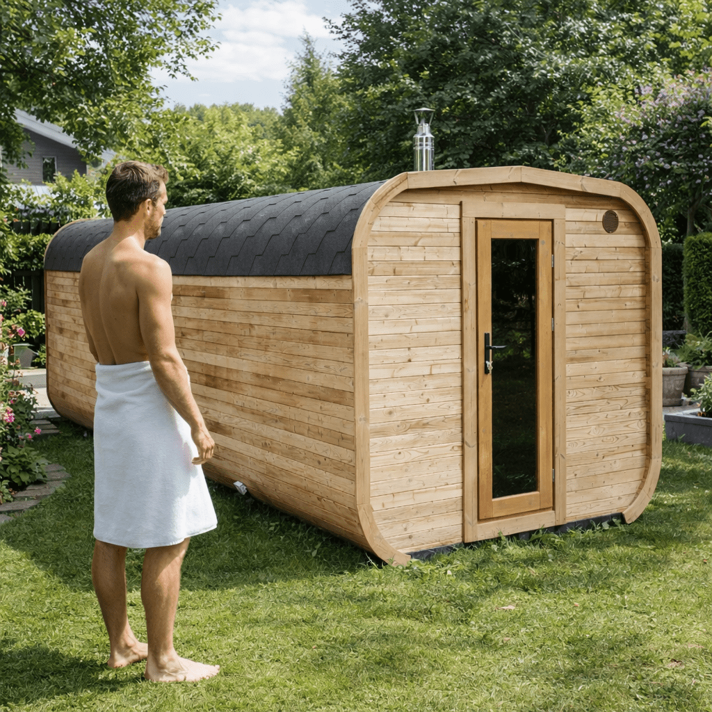 Gartensauna im Frühling planen – Der perfekte Zeitpunkt für Bau und Installation - PALAZZINA WELLNESS
