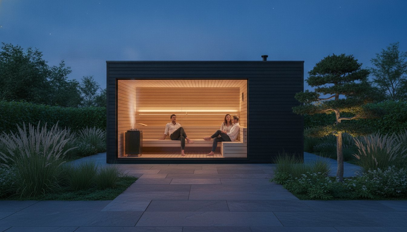 Gartensauna kaufen: Die ultimative Checkliste für Ihr Premium-Investment 2026 - PALAZZINA WELLNESS