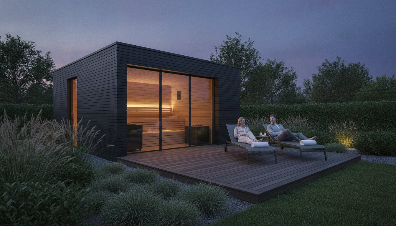Gartensauna mit Terrasse: Der ultimative Guide für Ihre private Wellness-Oase 2026 - PALAZZINA WELLNESS