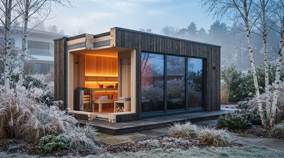 Gartensauna Qualität erkennen: Woran Sie eine langlebige Premium-Sauna identifizieren - PALAZZINA WELLNESS