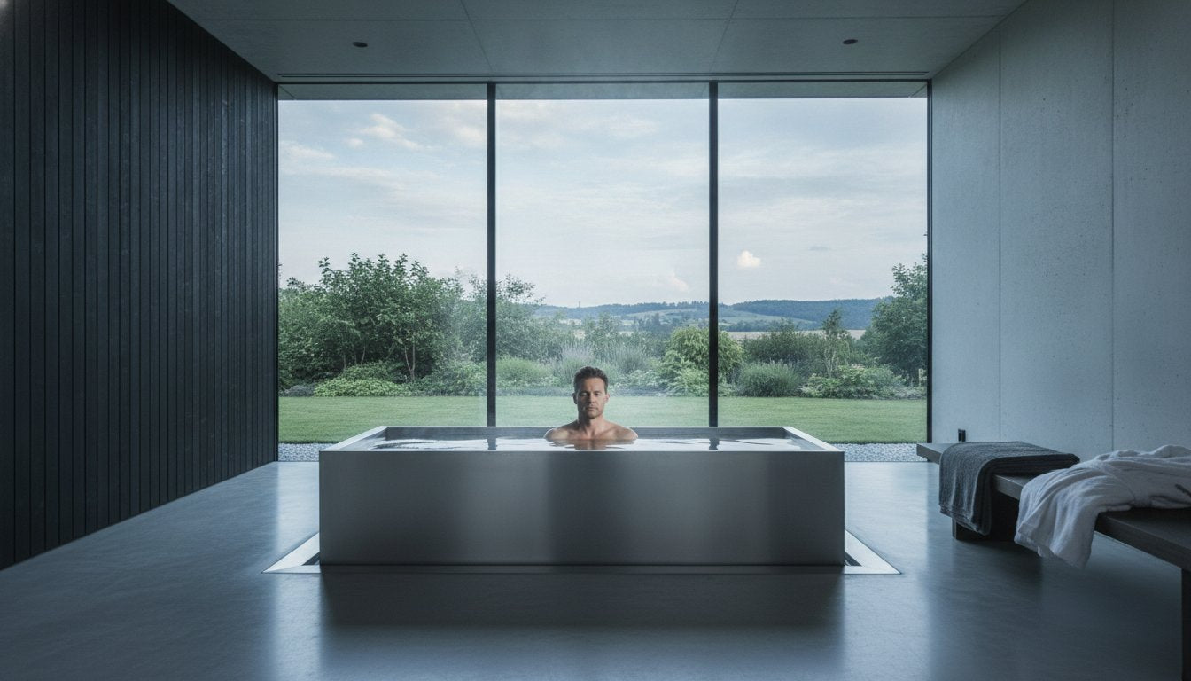 Premium Eisbad Edelstahl: Der ultimative Kaufratgeber für Ihre Kältetherapie 2026 - PALAZZINA WELLNESS
