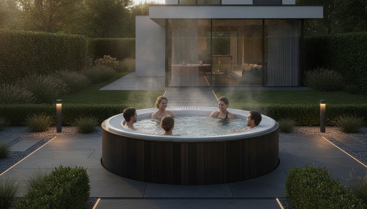 Badefass für 4 Personen: Der ultimative Kaufratgeber für Ihren Garten-Luxus 2026 - PALAZZINA WELLNESS