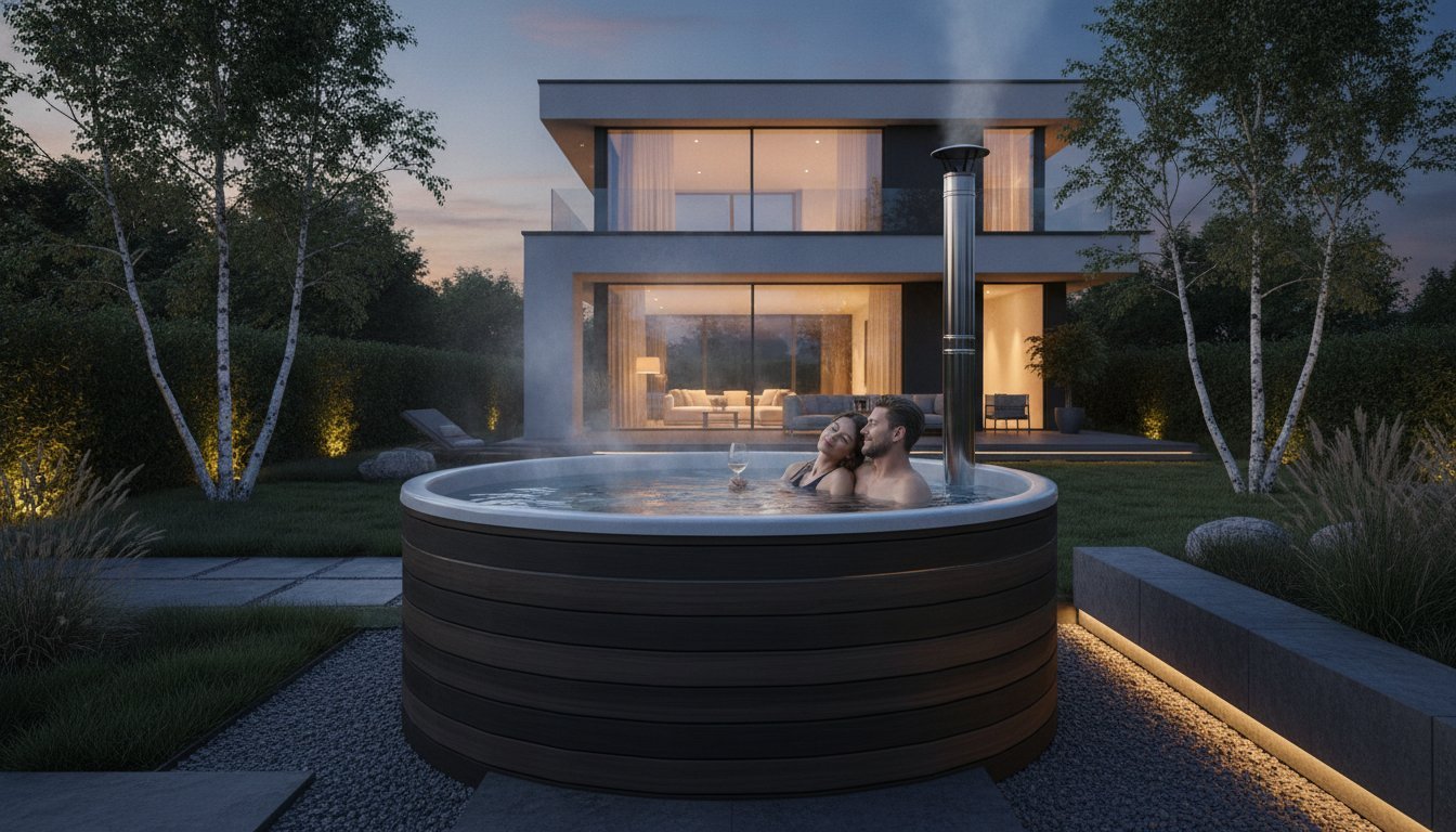Badefass mit integriertem Ofen: Der ultimative Guide für Ihren Garten-Luxus 2026 - PALAZZINA WELLNESS