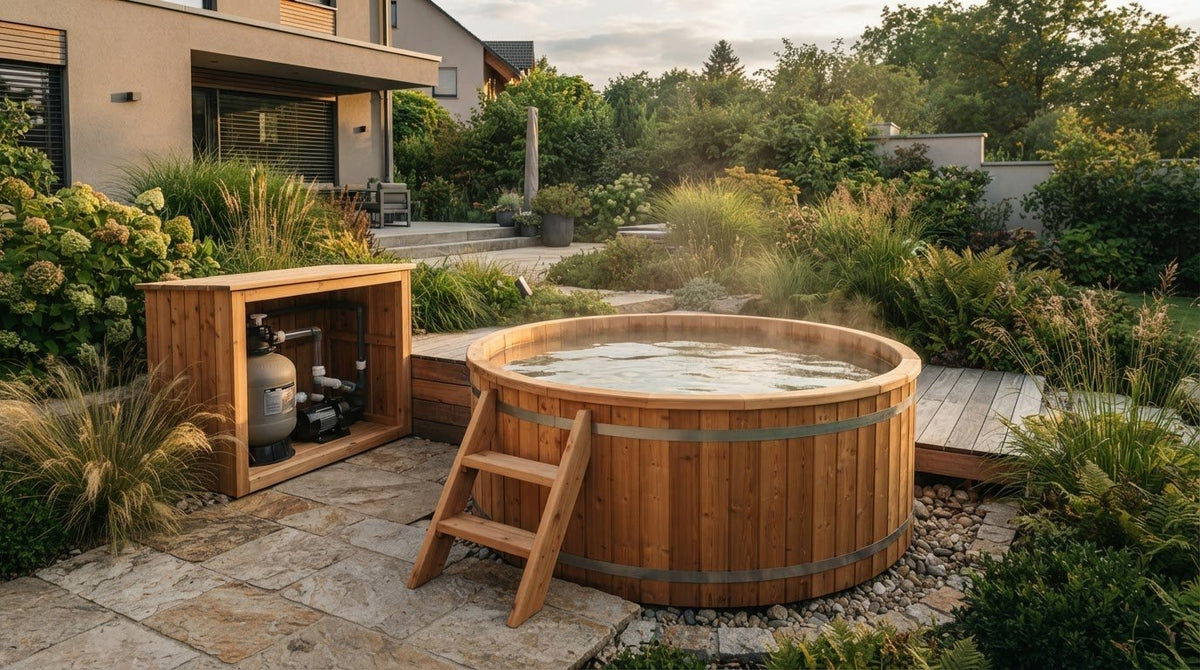 Badefass mit Sandfilteranlage: Kristallklares Wasser und dauerhafter Badegenuss 2026 - PALAZZINA WELLNESS