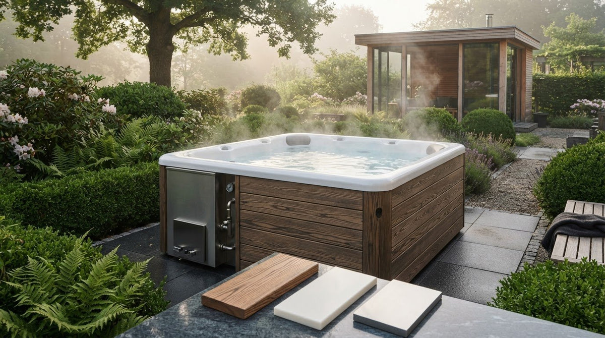 Beste Materialien für Hot Tub: Holz, Kunststoff und Edelstahl im Vergleich - PALAZZINA WELLNESS