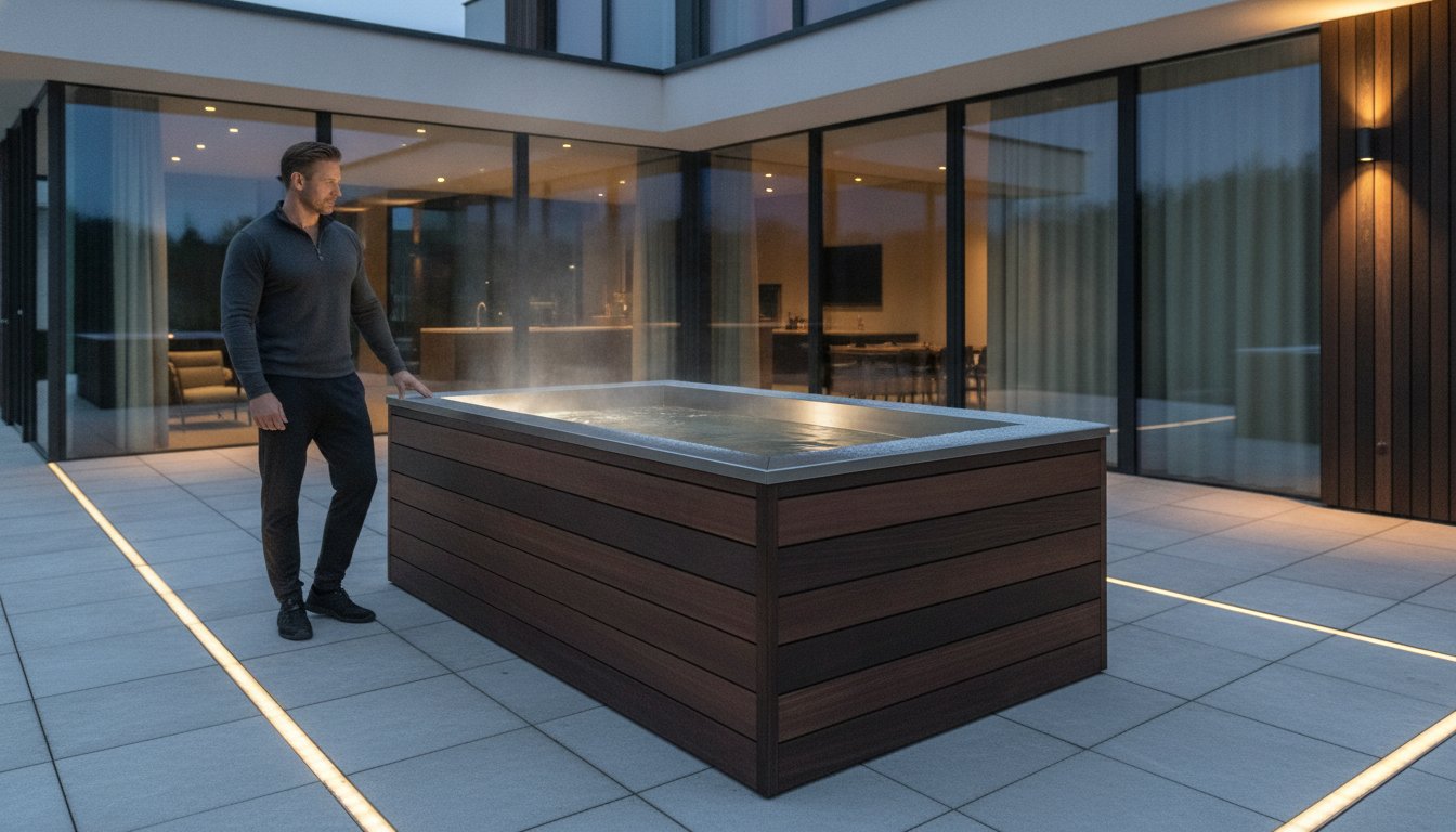 Eisbad mit Heiz- und Kühlfunktion: Die Evolution der Kältetherapie 2026 - PALAZZINA WELLNESS