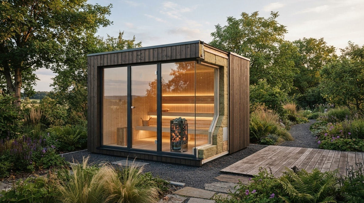 Energieeffiziente Außensauna: So finden Sie die passende Lösung - PALAZZINA WELLNESS