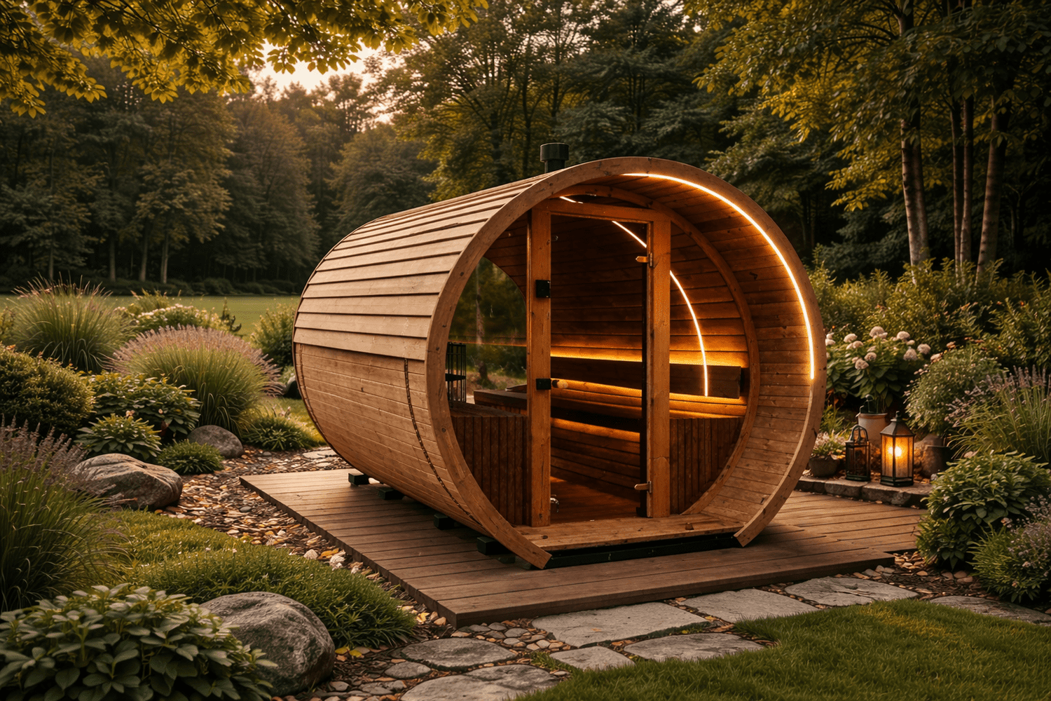 Fasssauna kaufen – Worauf du wirklich achten musst - PALAZZINA WELLNESS