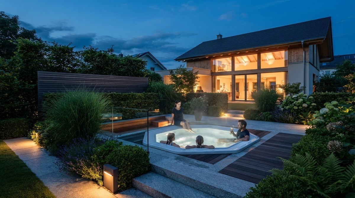 Gartengestaltung mit Whirlpool: So planen Sie Ihre private Wellnessoase - PALAZZINA WELLNESS