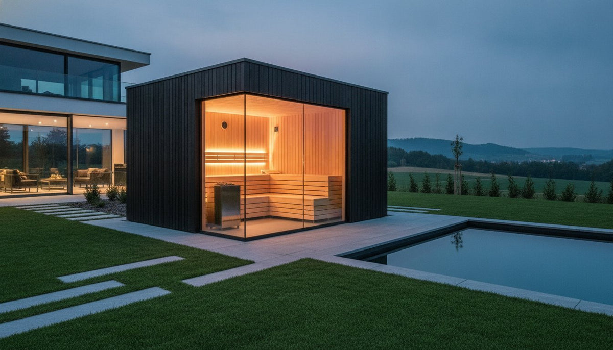 Gartensauna Architektur: Der Leitfaden für exklusives Design und Gartenplanung 2026 - PALAZZINA WELLNESS