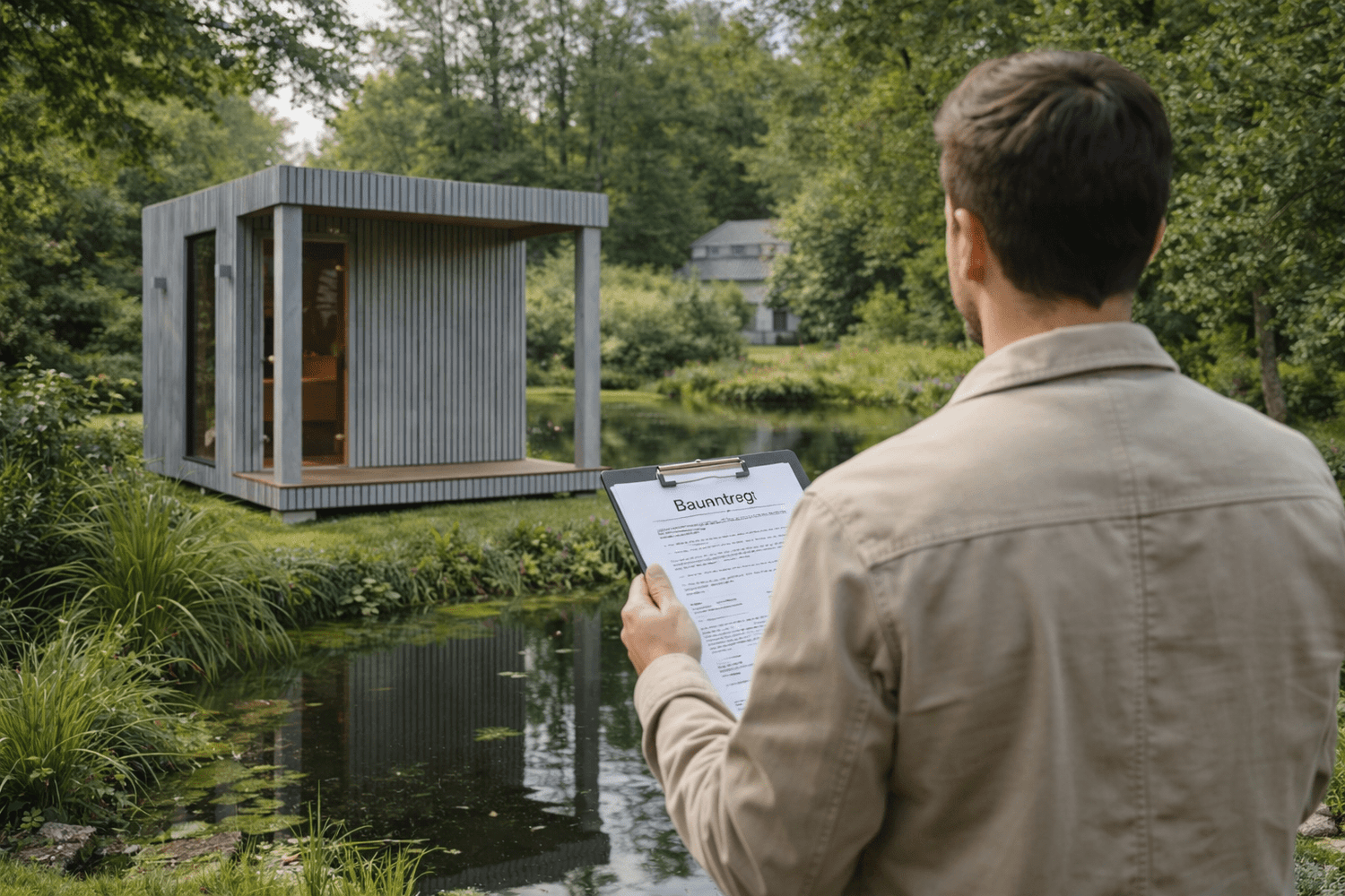 Gartensauna Baugenehmigung 2026 Wann brauchst du eine Genehmigung im Garten - PALAZZINA WELLNESS