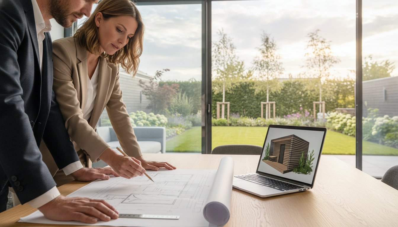 Gartensauna Baugenehmigung Tipps: Ihr Leitfaden für die rechtssichere Planung 2026 - PALAZZINA WELLNESS