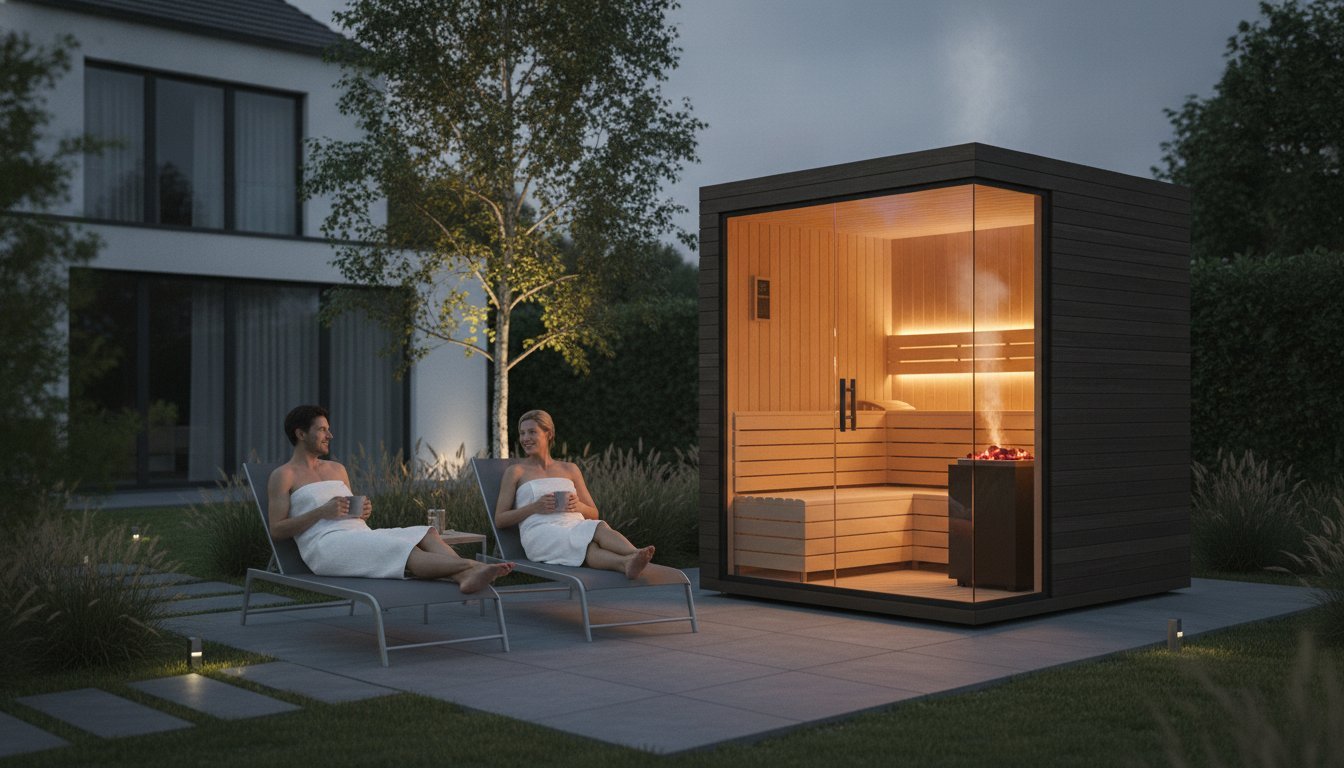 Gartensauna für 2 Personen: Der ultimative Guide für Ihre private Wellness-Oase 2026 - PALAZZINA WELLNESS