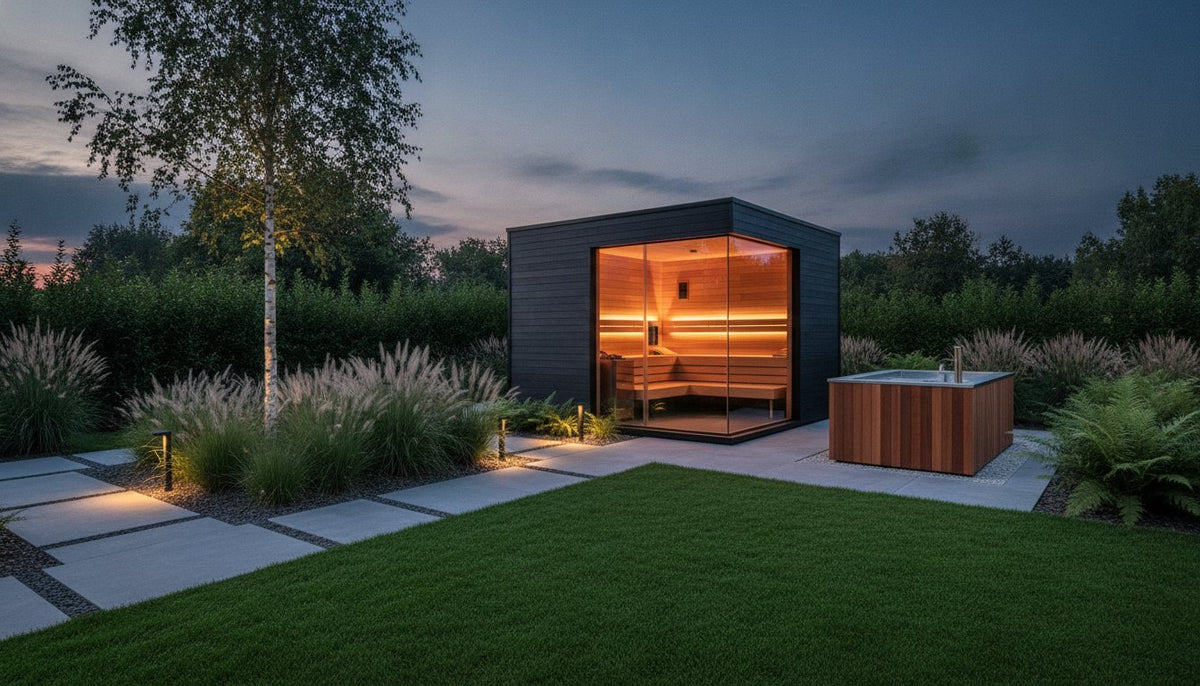 Gartensauna in Landschaftsgestaltung integrieren: Architektonische Highlights für Ihre Wellness-Oase - PALAZZINA WELLNESS
