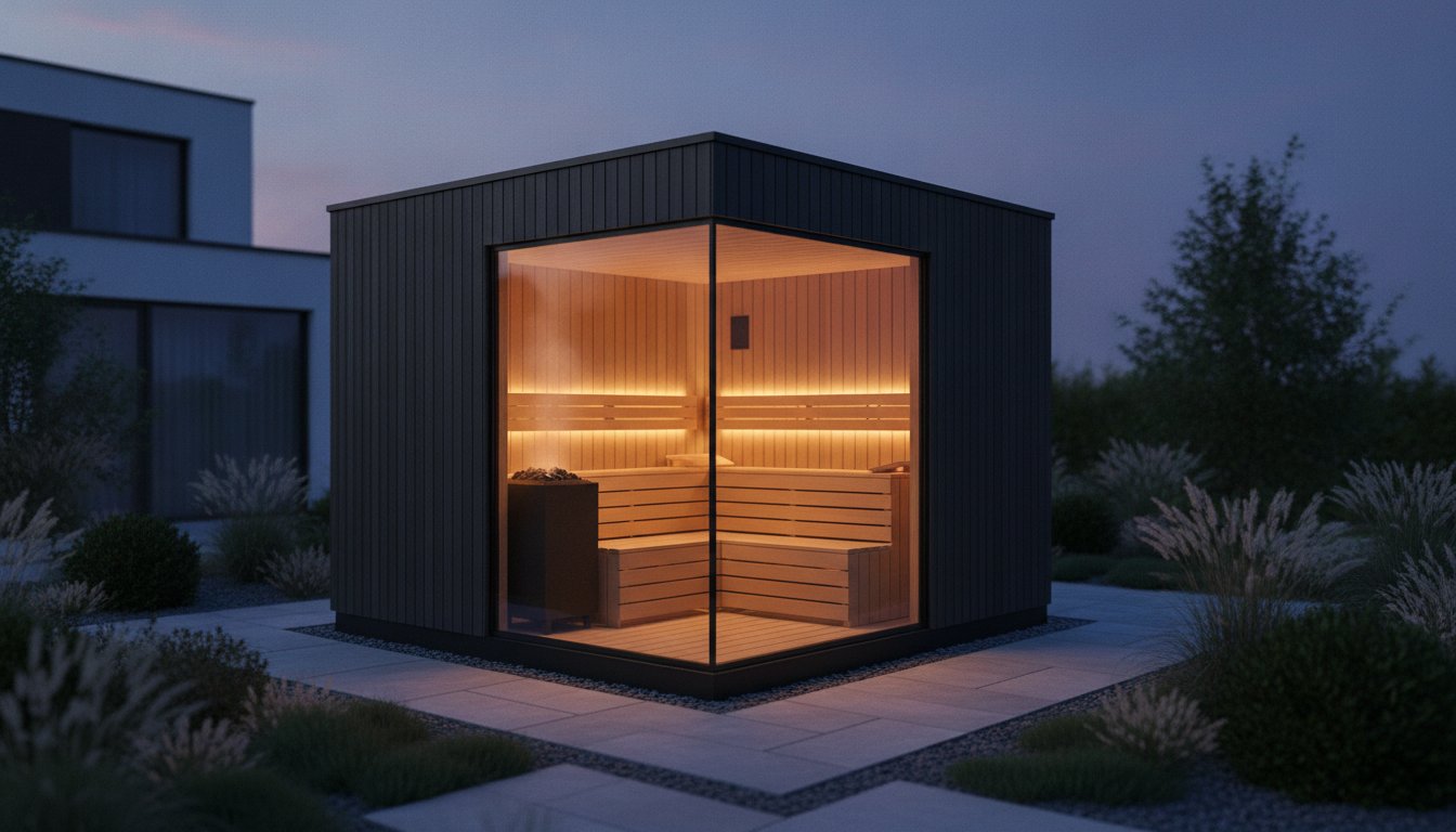Nova Sauna kaufen: Exklusives Design & Premium-Wellness für Ihren Garten