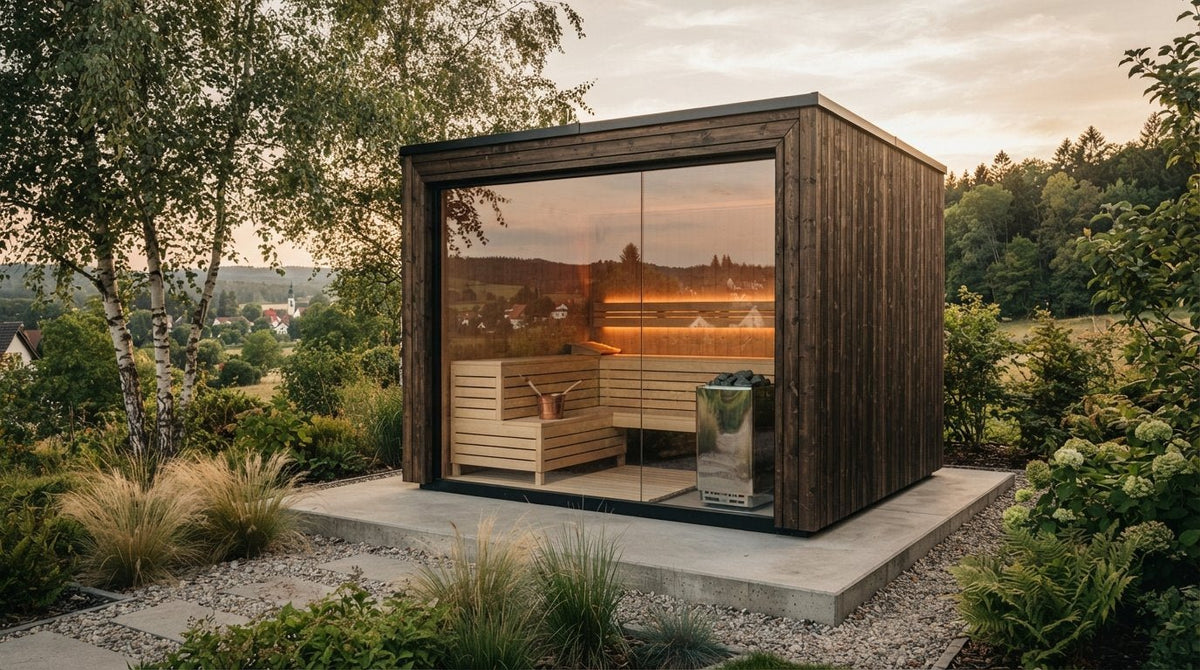 Ratgeber zur Planung einer Außensauna mit Panoramablick - PALAZZINA WELLNESS