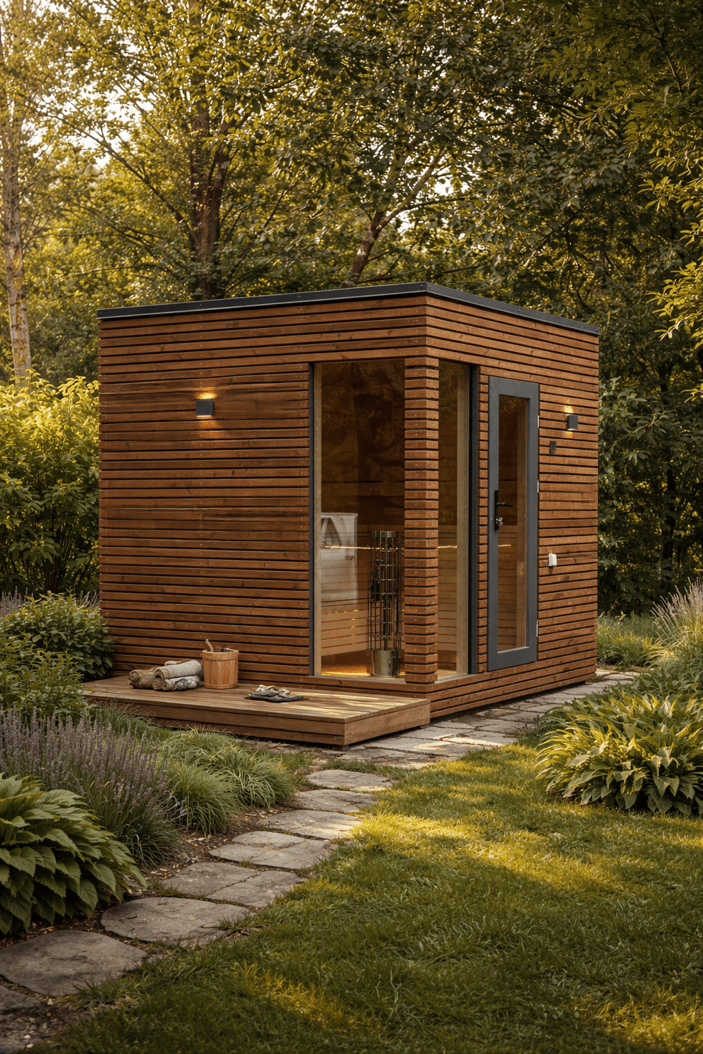 Warum eine Gartensauna mehr ist als nur Wellness im eigenen Garten - PALAZZINA WELLNESS