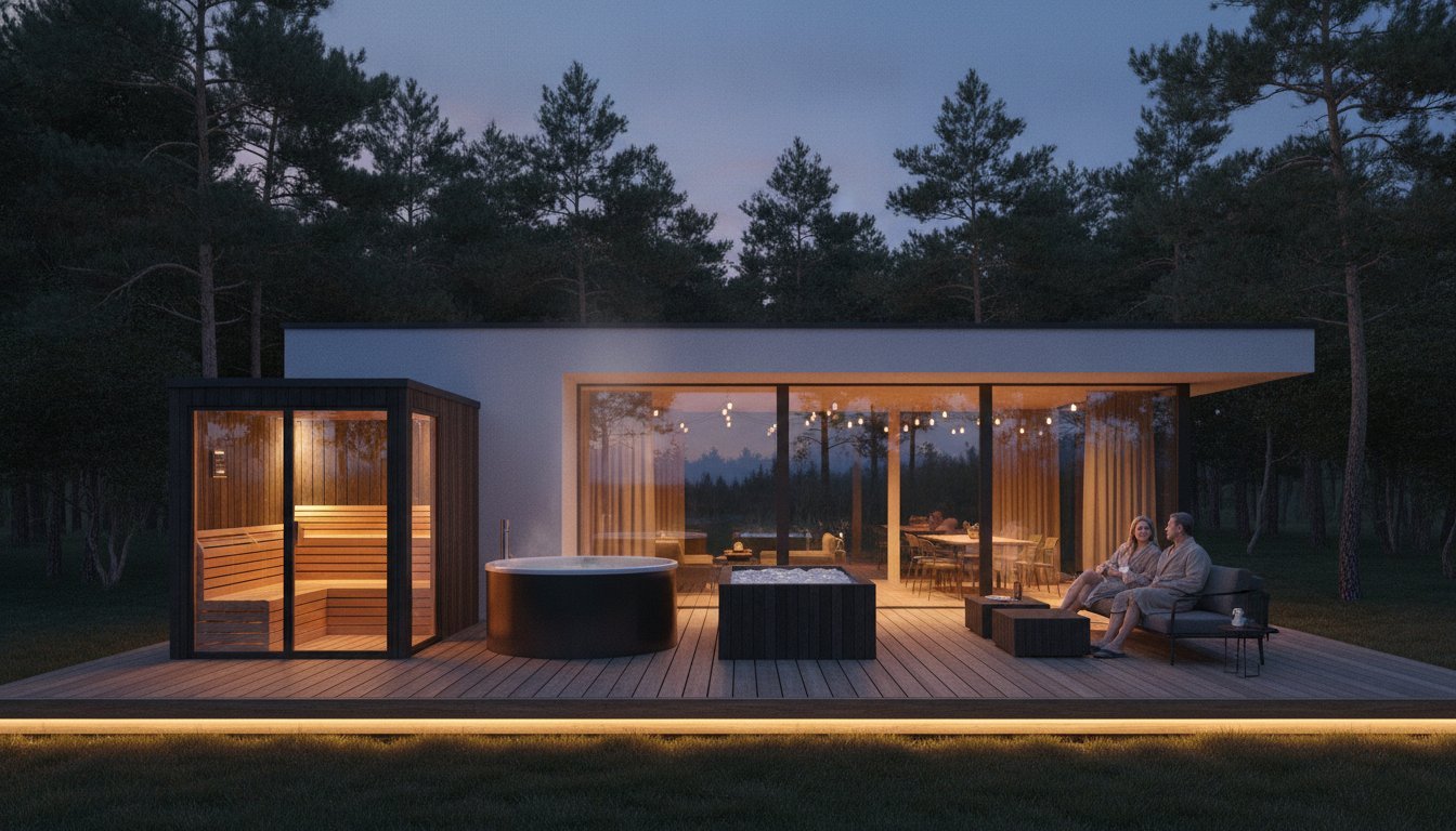 Wellness Ausstattung Ferienhaus: So steigern Sie Rendite und Gästeerlebnis 2026 - PALAZZINA WELLNESS