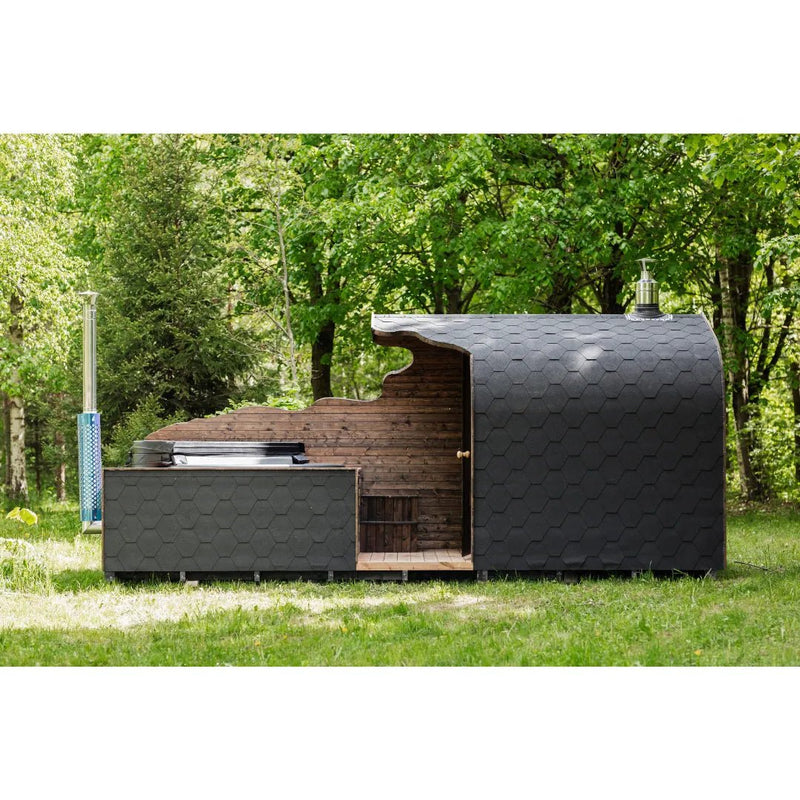 Iglu Spa – Iglu-Sauna mit Hot Tub - PALAZZINA WELLNESS