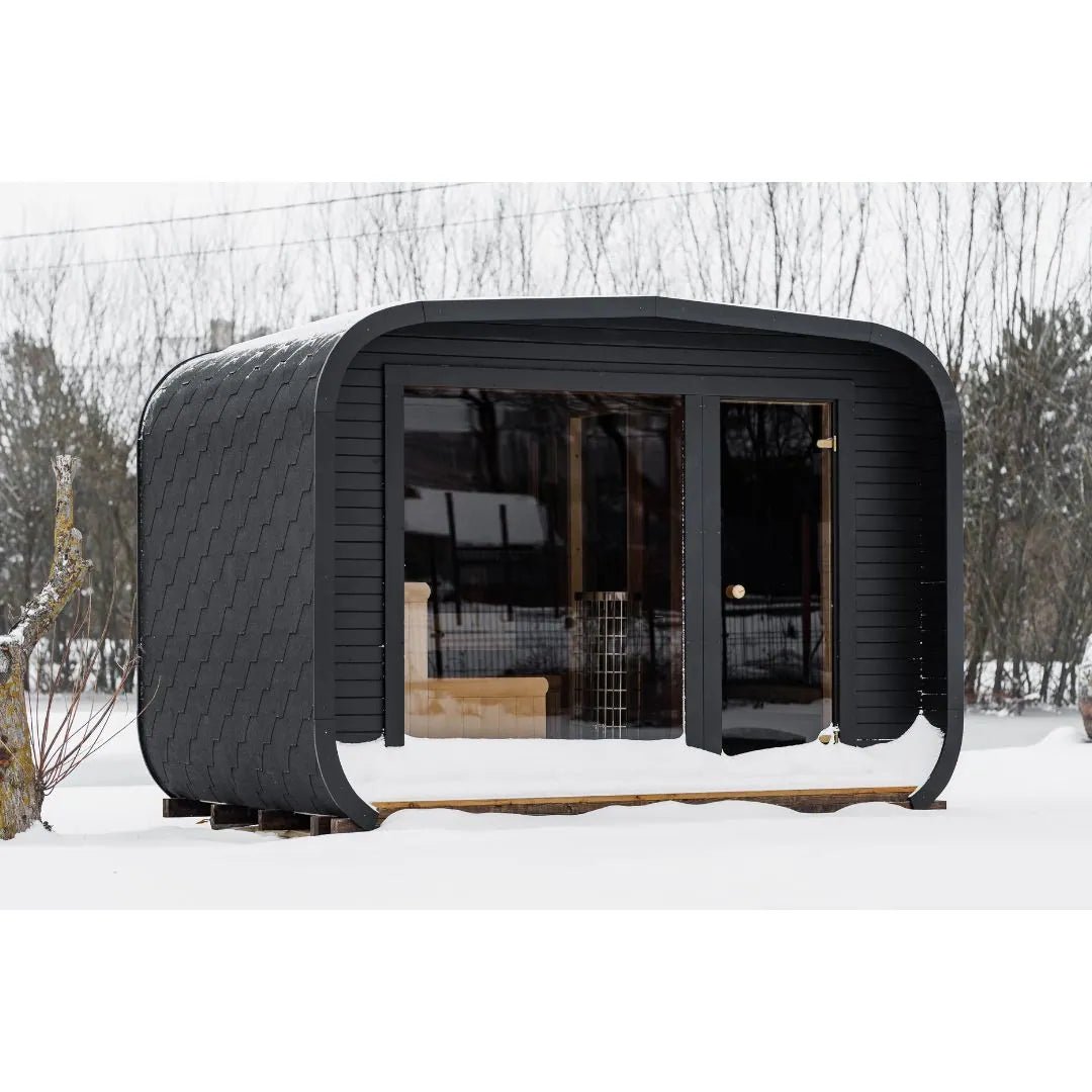 Luxe Iso – Gedämmte Sauna mit Vorraum - PALAZZINA WELLNESS