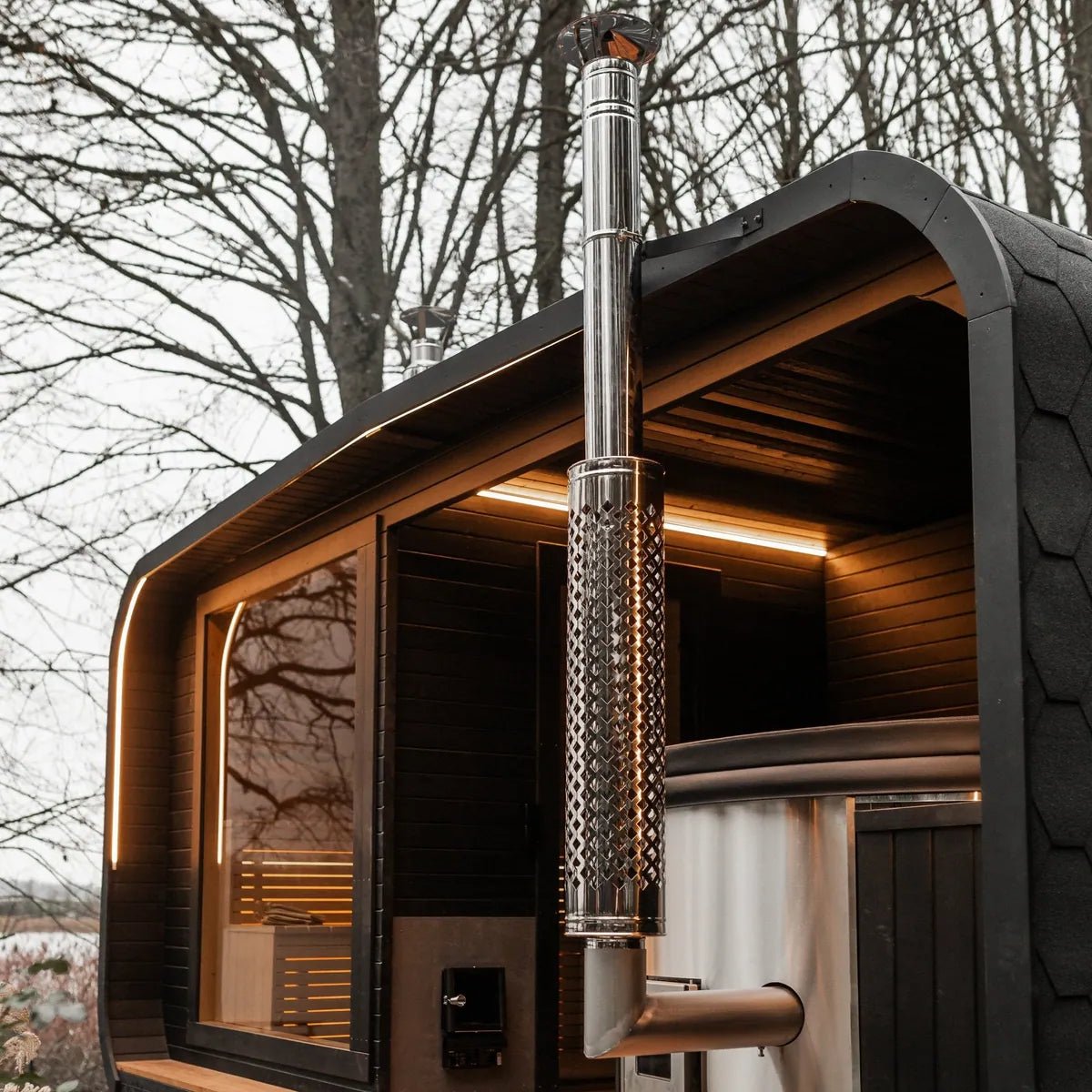 Luxe Spa – Sauna mit Hot Tub - PALAZZINA WELLNESS
