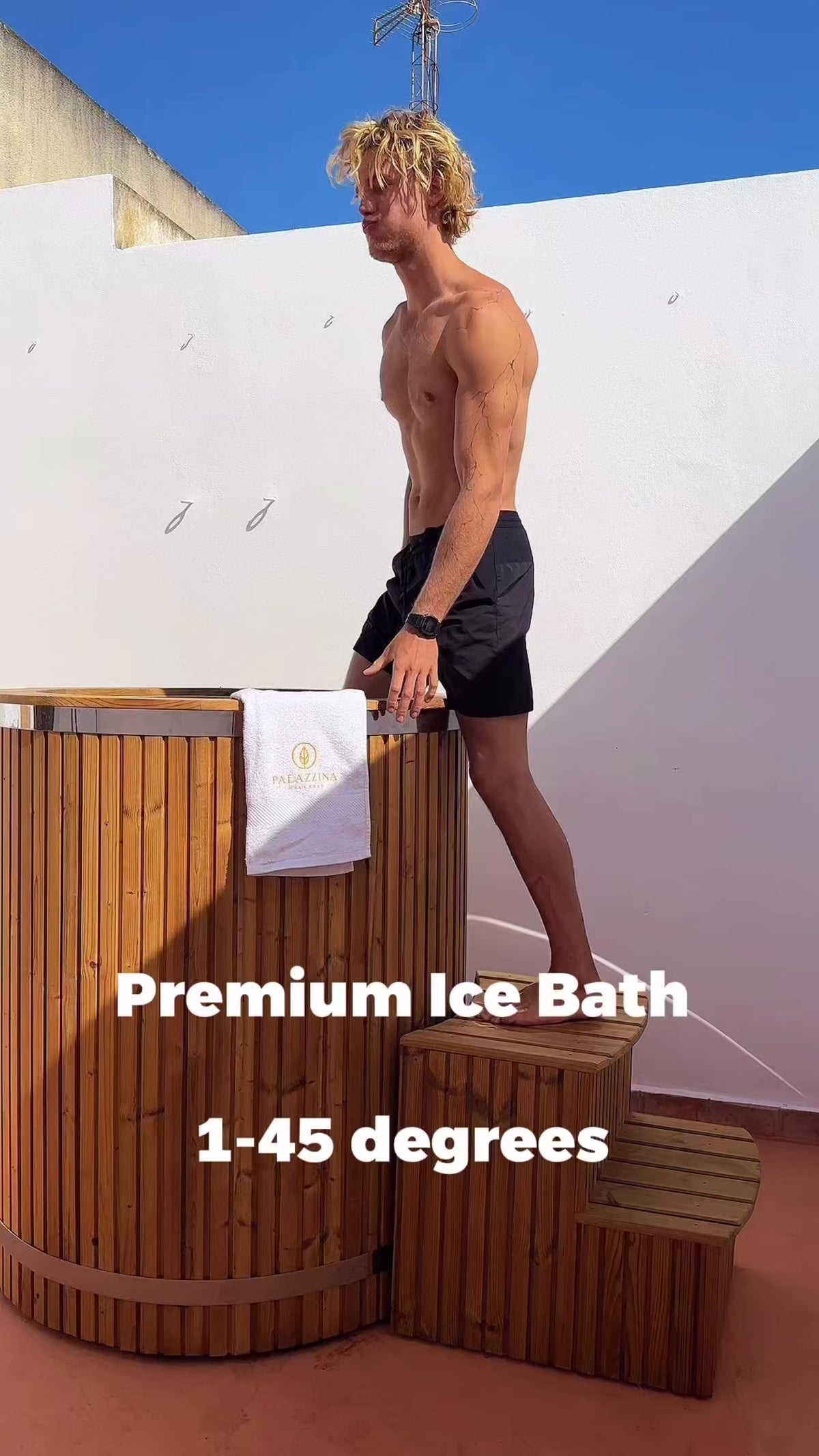 Premium Eisbad mit Heiz- und Kühlfunktion