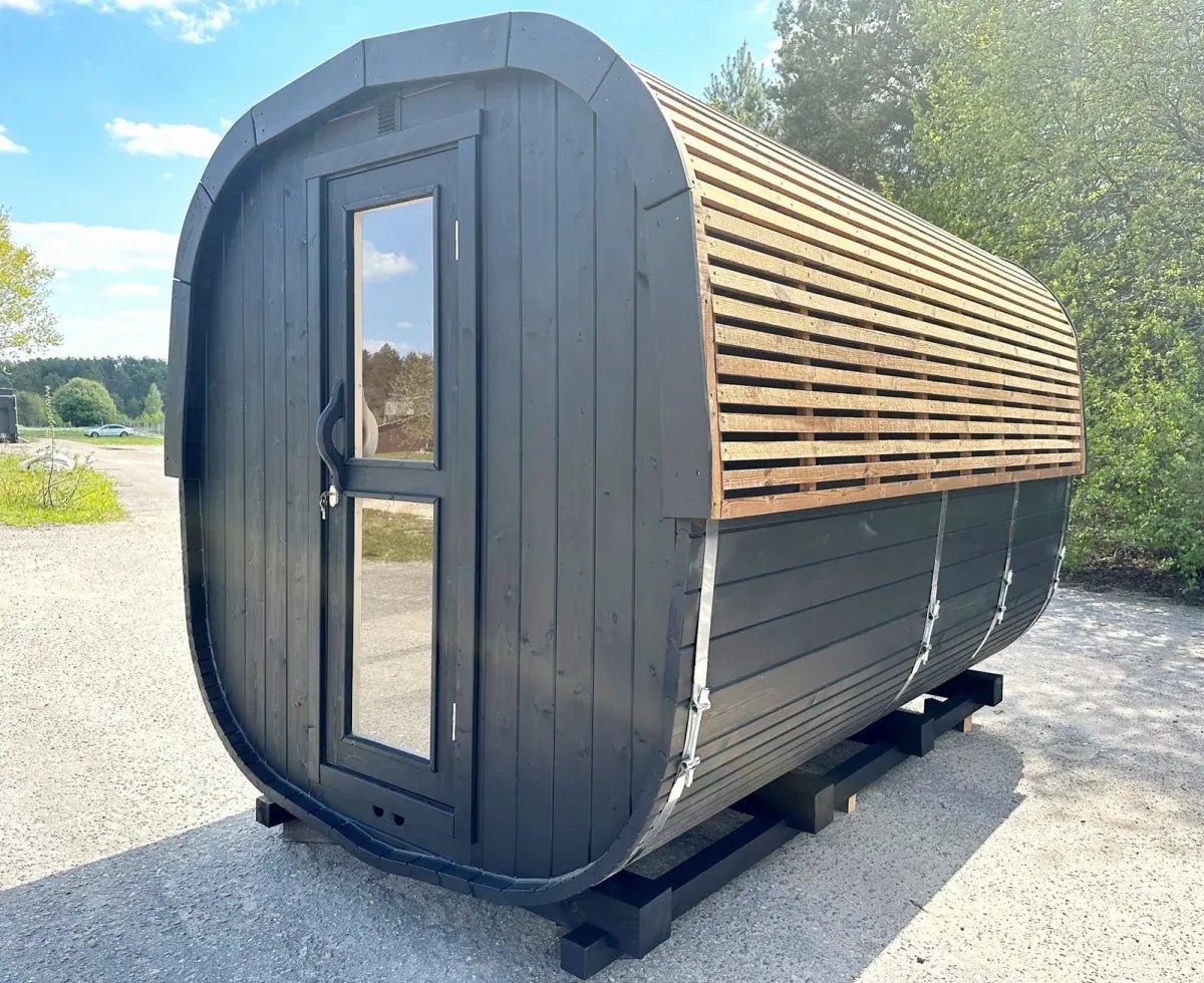 Quadra – Quadratische Gartensauna - PALAZZINA WELLNESS
