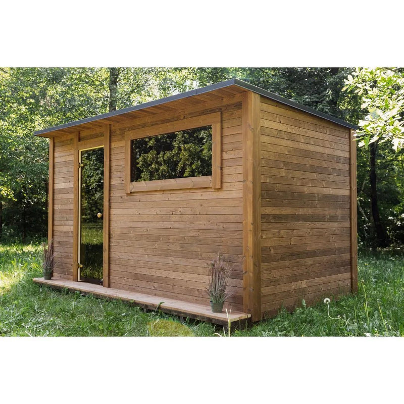 Square – Saunahaus mit Vorraum - PALAZZINA WELLNESS