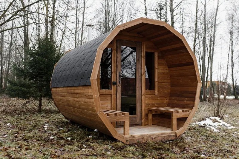 Barrel Terrasse – Fasssauna mit Terrasse