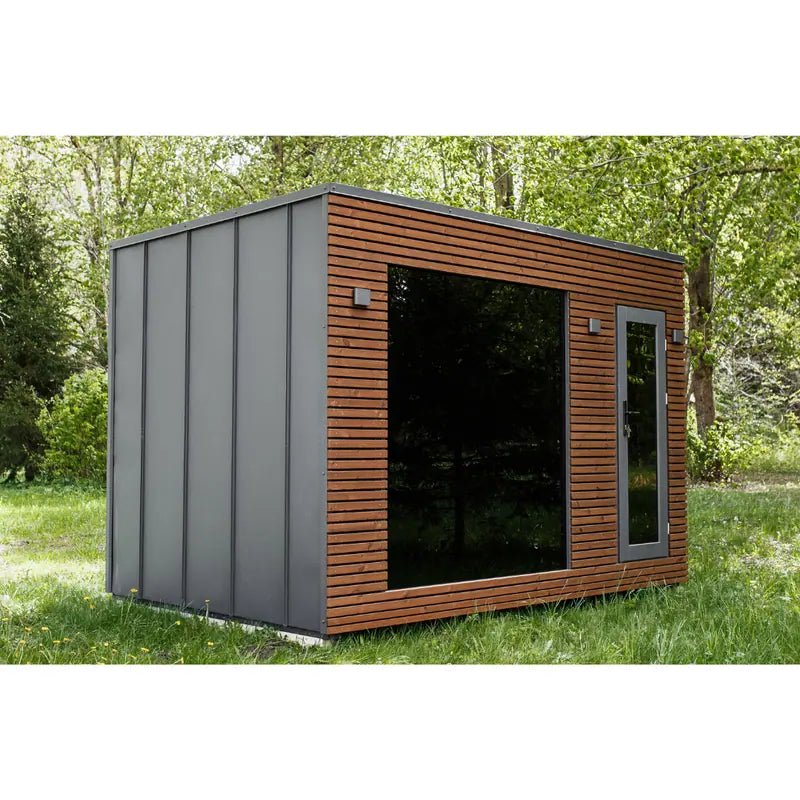 Escape – Gartensauna mit Vorraum und Dusche