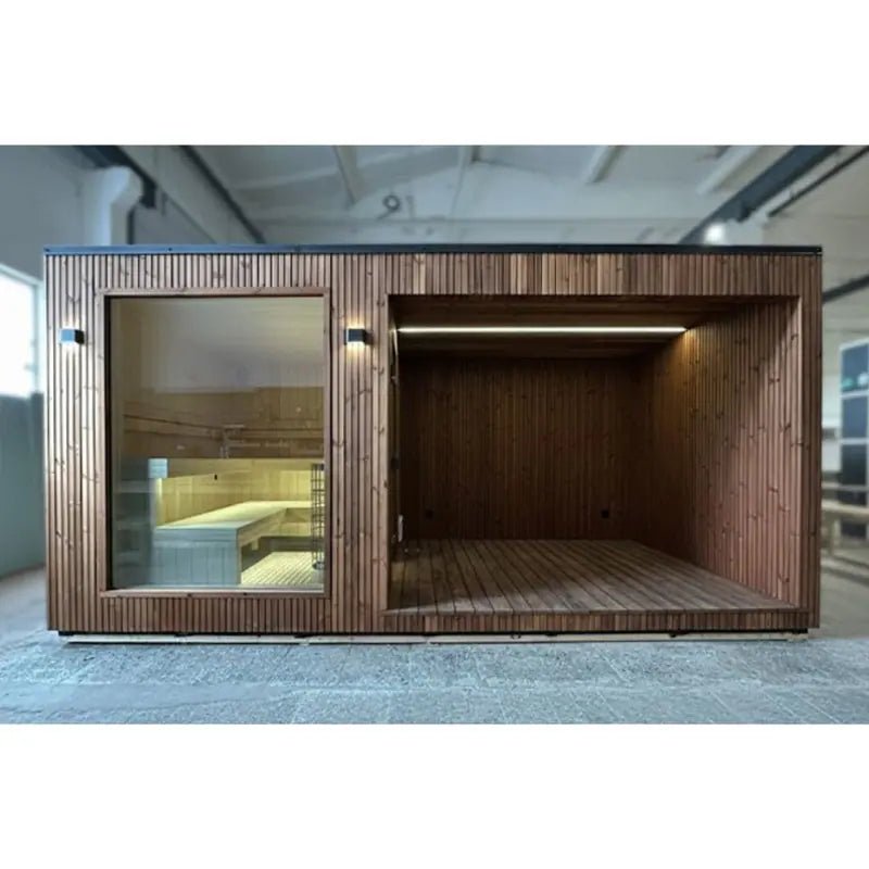 Hideaway – Gartensauna mit Terrasse