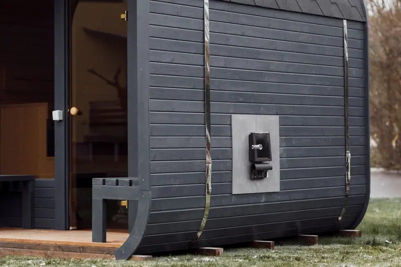 Cube Terrasse – Cube garden sauna with terrace